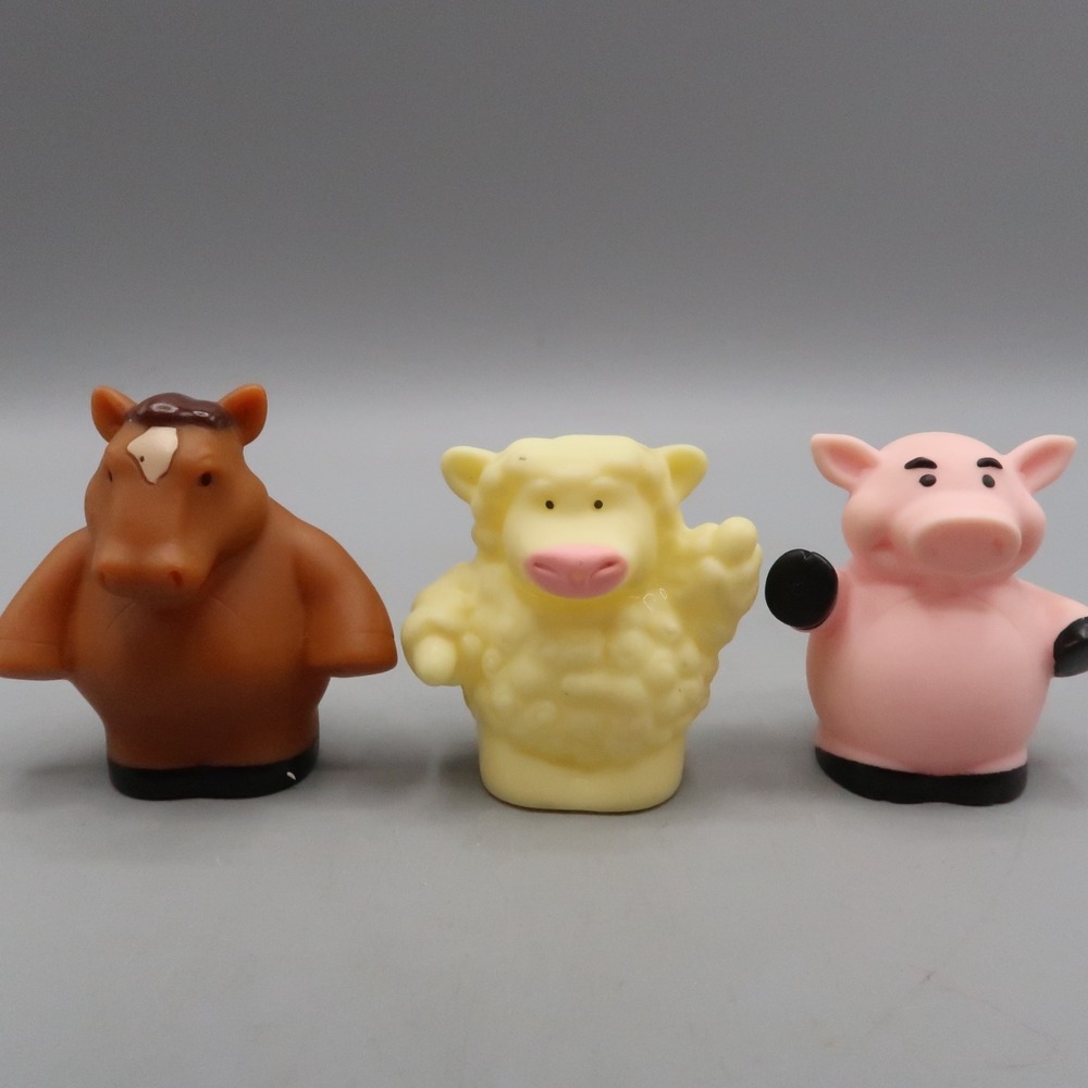 Tomy John Deere Hayride Animal Sounds Replacement Figures Lot Pig Sheep Horse